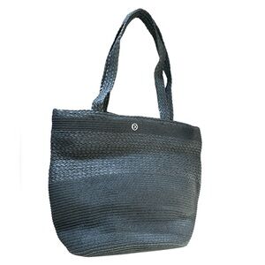 EUC Calvin Klein black woven tote